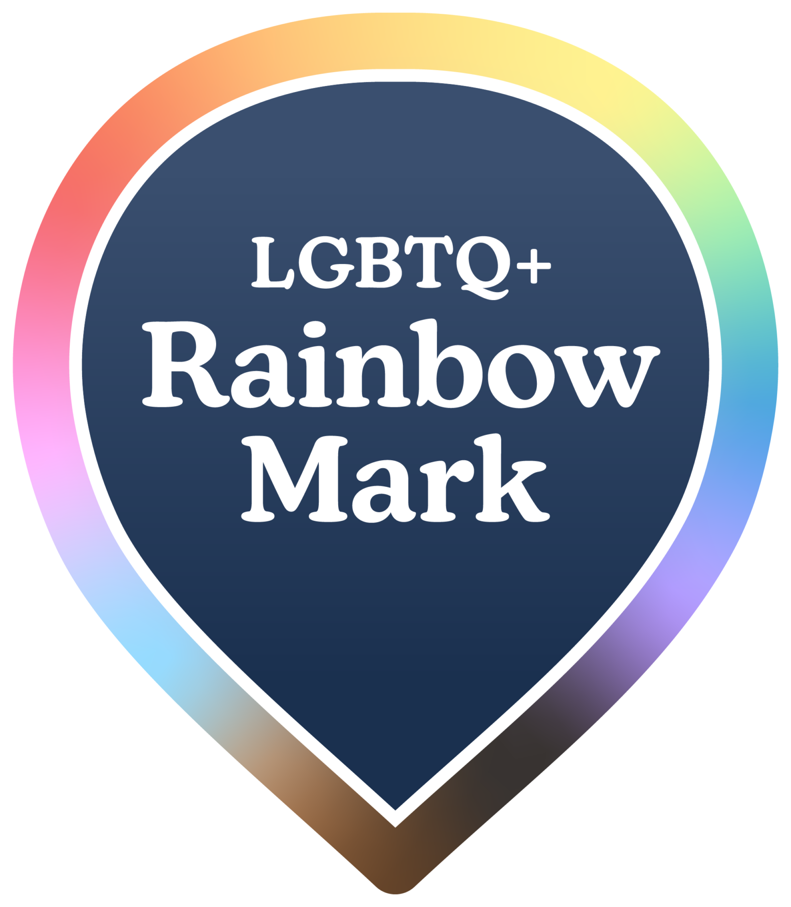 Rainbow Mark Sticker RGB 300 PPI